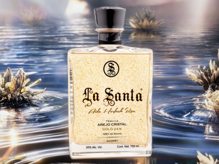 Introducing La Santa Tequila Añejo Cristal 24K