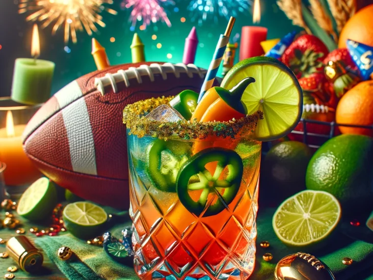 Touchdown Tequila Twist: A Superbowl Celebration Cocktail