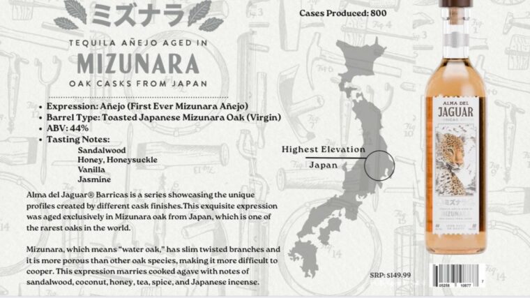 A Review of Alma del Jaguar Añejo (Mizunara Oak Cask Finish)